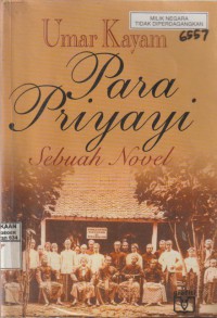 Para Priyayi : sebuah novel