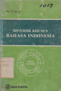 Metodik Khusus Bahasa Indonesia